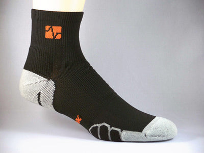 Vitalsox Light Weight - Quarter Socks Black