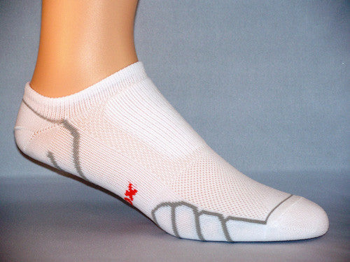 Vitalsox Ultra Light Weight - Ghost (No Show) Socks White