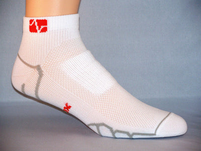 Vitalsox Ultra Light Weight - Ped (Low Cut) Socks White