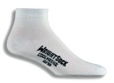 Wrightsock Coolmesh II - Quarter Socks White