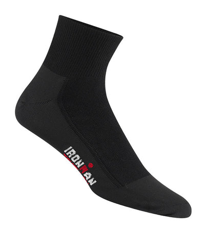 Ironman Tri-Athlete Pro - Quarter (Clearance) Socks Black