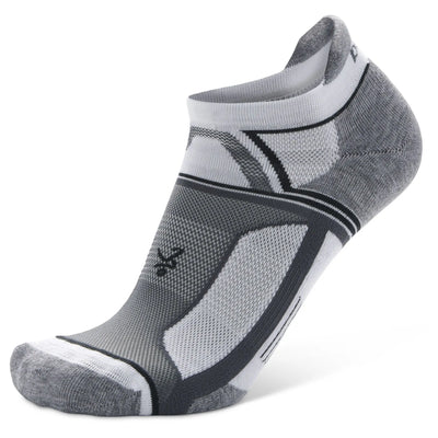 Balega Hidden Contour Recycled Socks White/Grey