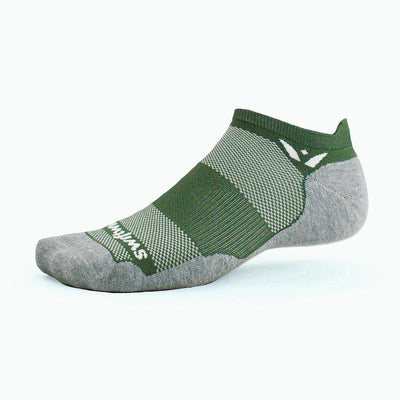 Swiftwick Maxus Zero - No Show w/Tab Socks Olive