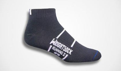Wrightsock Running II - Lo Socks Black