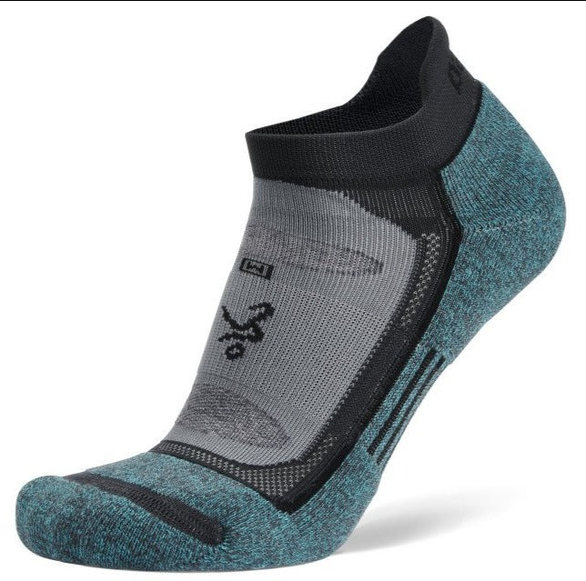 Balega Blister Resist - No Show Socks Grey/Blue