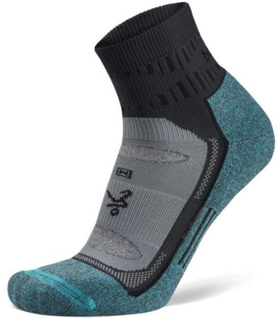 Balega Blister Resist - Quarter Socks Grey/Blue