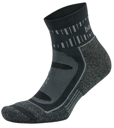 Balega Blister Resist - Quarter Socks Grey/Black
