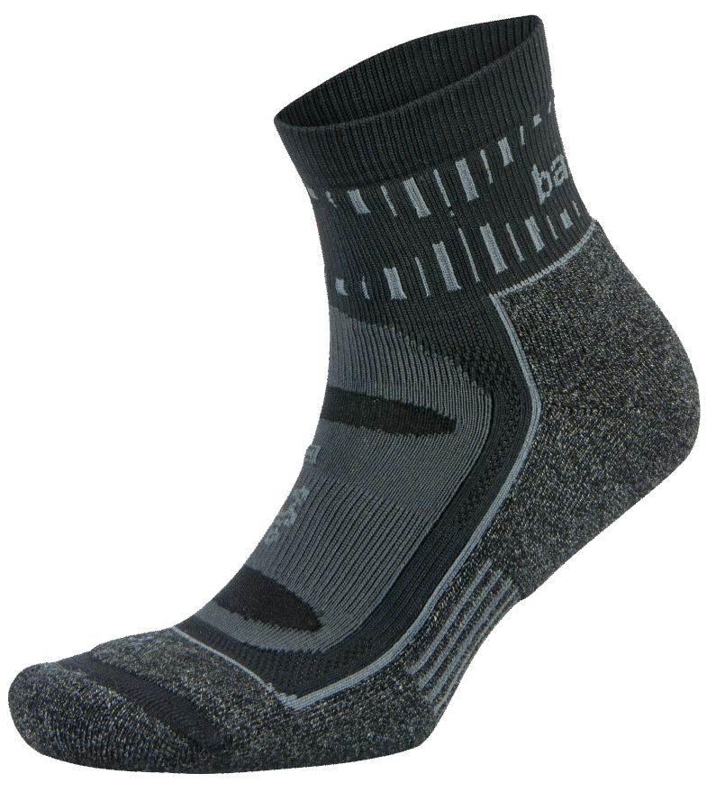 Balega Blister Resist - Quarter Socks Grey/Black