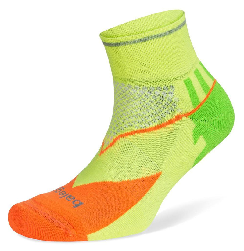 Balega Enduro Reflective - Quarter Socks Multi Neon