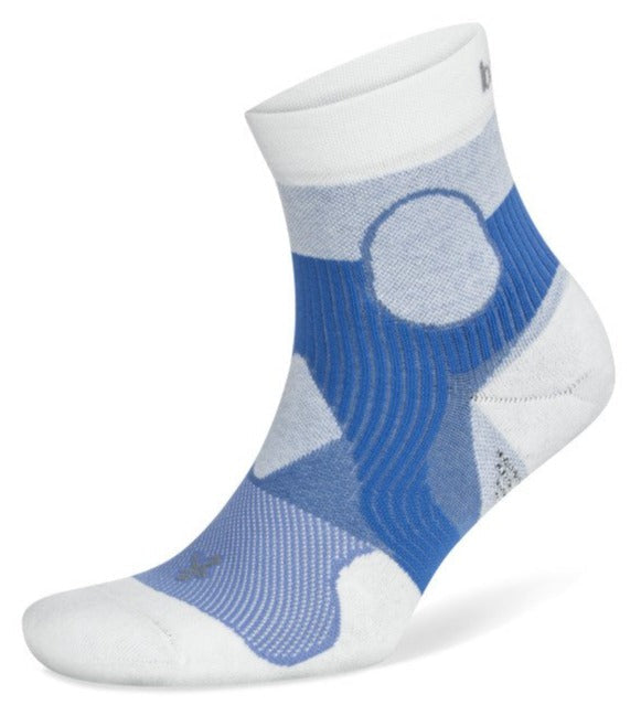 Balega Support - Quarter Socks Palace Blue/White