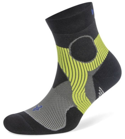 Balega Support - Quarter Socks Light Grey/Black