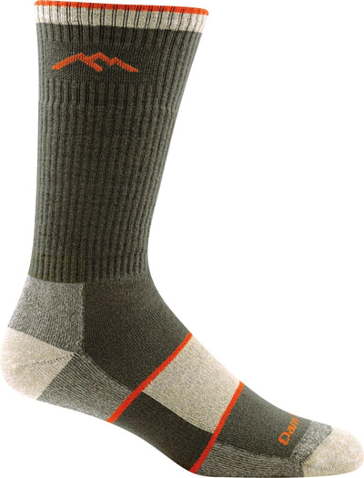 Darn Tough Men's Coolmax Hiker Midweight - Boot Socks Olive