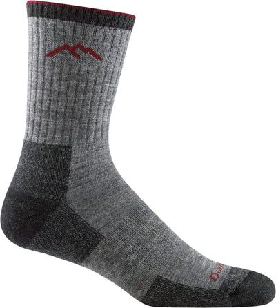 Darn Tough Men's Hiker Midweight - Micro Crew Socks Charcoal