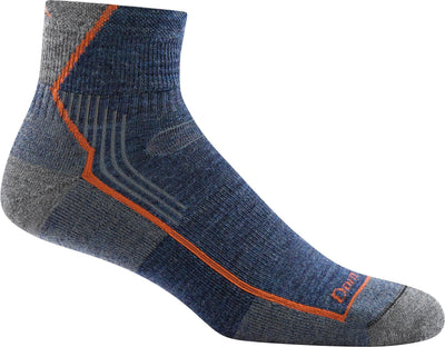 Darn Tough Men's Hiker Midweight - Quarter Socks Dusk Denim