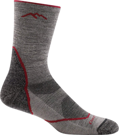 Darn Tough Men's Light Hiker Lightweight - Micro Crew Socks Taupe