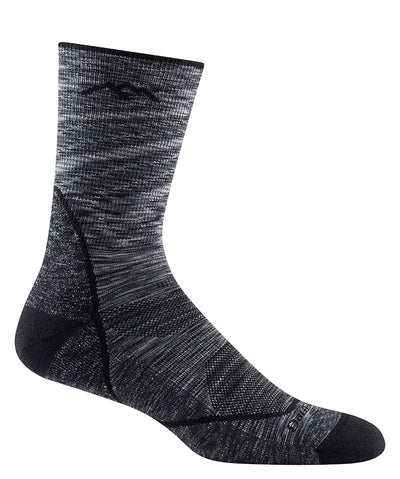 Darn Tough Men's Light Hiker Lightweight - Micro Crew Socks Space Gray