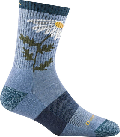 Darn Tough Women's Queen Bee Hiker Lightweight - Micro Crew (Clearance) Socks Vapor