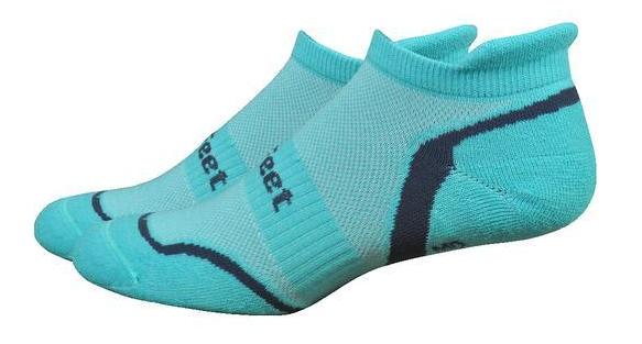 Defeet D-Evo Tabby Socks Neptune/Charcoal