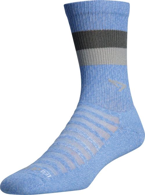 Drymax Running Lite-Mesh - Crew Socks Sky Blue/Anthracite