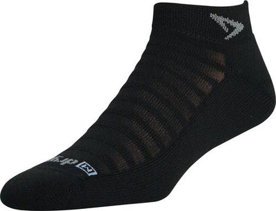 Drymax Running Lite-Mesh - Mini Crew Socks Black