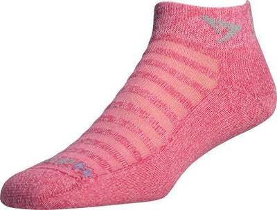 Drymax Running Lite-Mesh - Mini Crew Socks Pink Heathered
