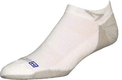 Drymax Sport Lite-Mesh - Mini Crew Socks White/Gray