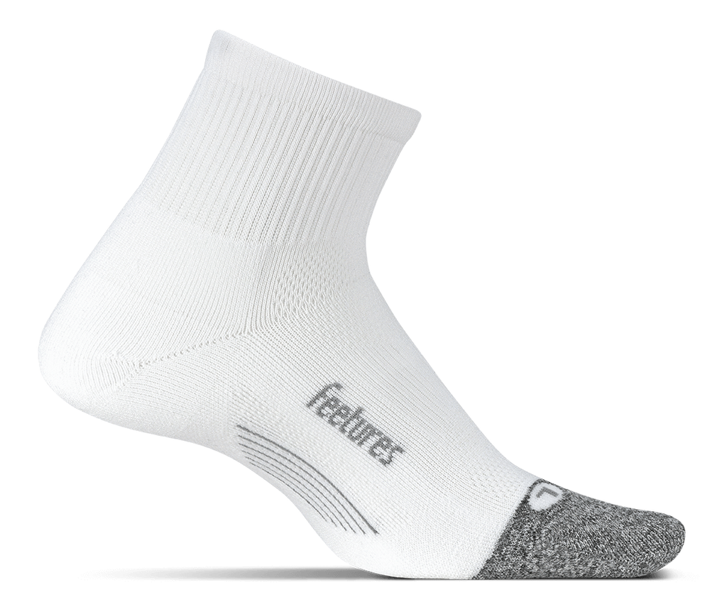 Feetures Elite Light Cushion Quarter Running Socks SockGeek