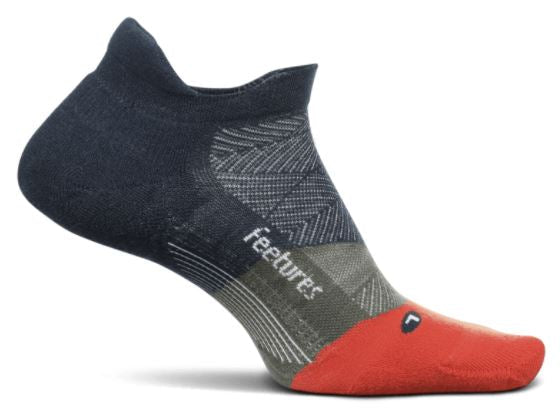 Feetures Elite Ultra Light - No Show Tab Socks Maritime Navy