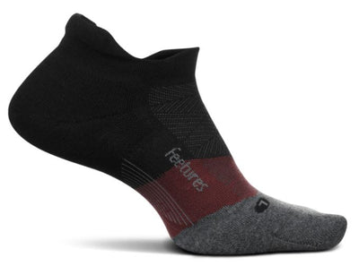 Feetures Elite Ultra Light - No Show Tab Socks Smoky Quartz