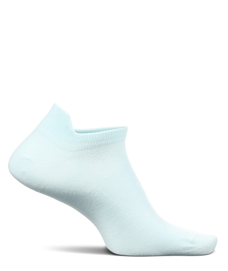 Feetures High Performance Cushion - No Show Tab Socks Blue Glass