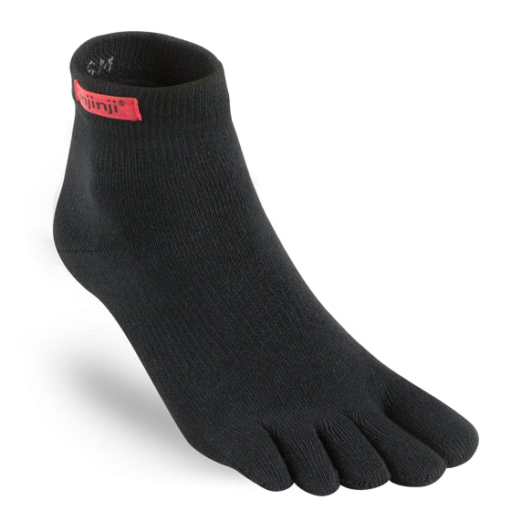 Injinji Sport Original Weight - Mini Crew Socks Black