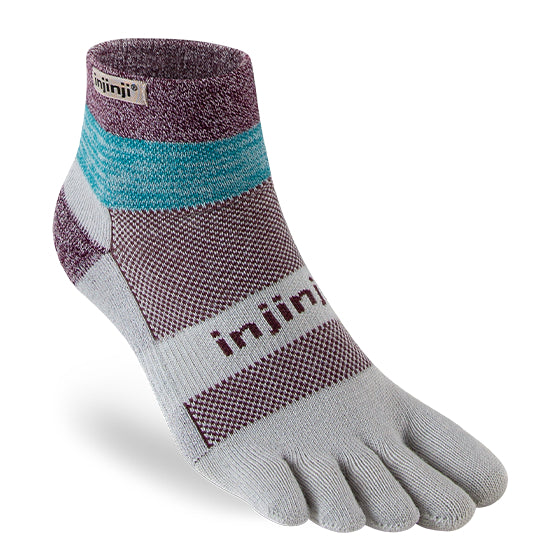 Injinji Trail Midweight - Mini Crew Socks Bay