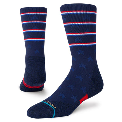 Stance Independence - Crew Socks Navy