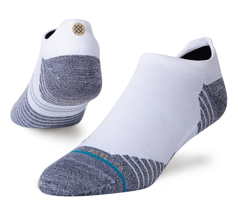Stance Run Ultralight - Tab Socks White