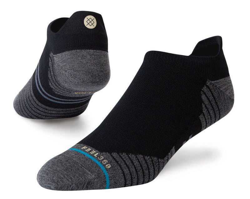 Stance Run Ultralight - Tab Socks Black