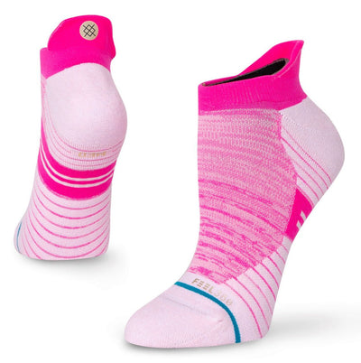 Stance Women's Performance - Tab Socks Double Dash Pink