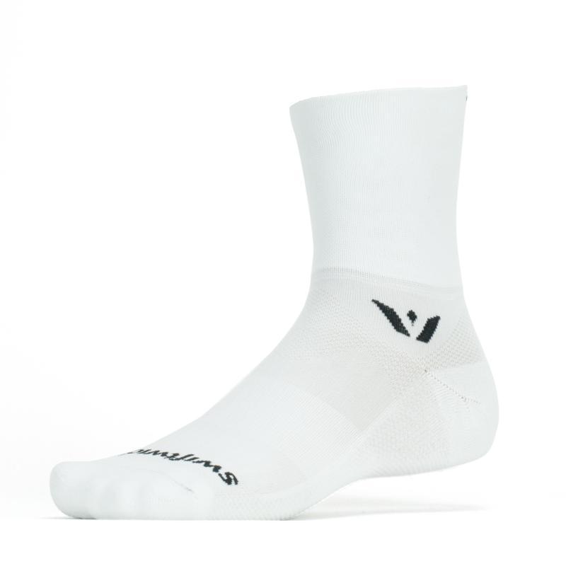 Swiftwick Aspire Four - Quarter Socks White