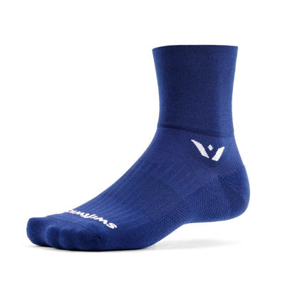 Swiftwick Aspire Four - Quarter Socks Navy