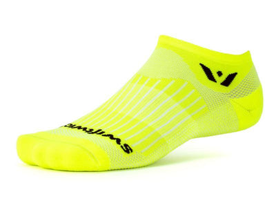 Swiftwick Aspire Zero - No Show Socks Hi-Viz Yellow