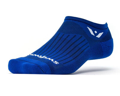 Swiftwick Aspire Zero - No Show Socks Cobalt Blue