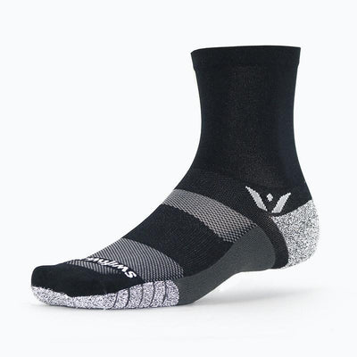 Swiftwick Flite XT Five - Crew Socks Black