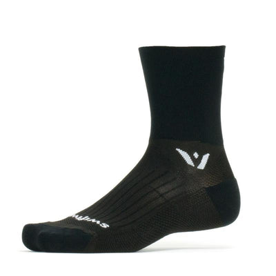 Swiftwick Performance Four - Quarter Socks Black