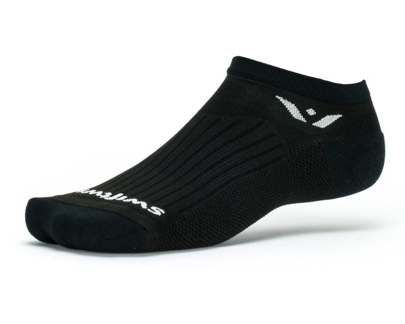 Swiftwick Performance Zero - No Show Socks Black