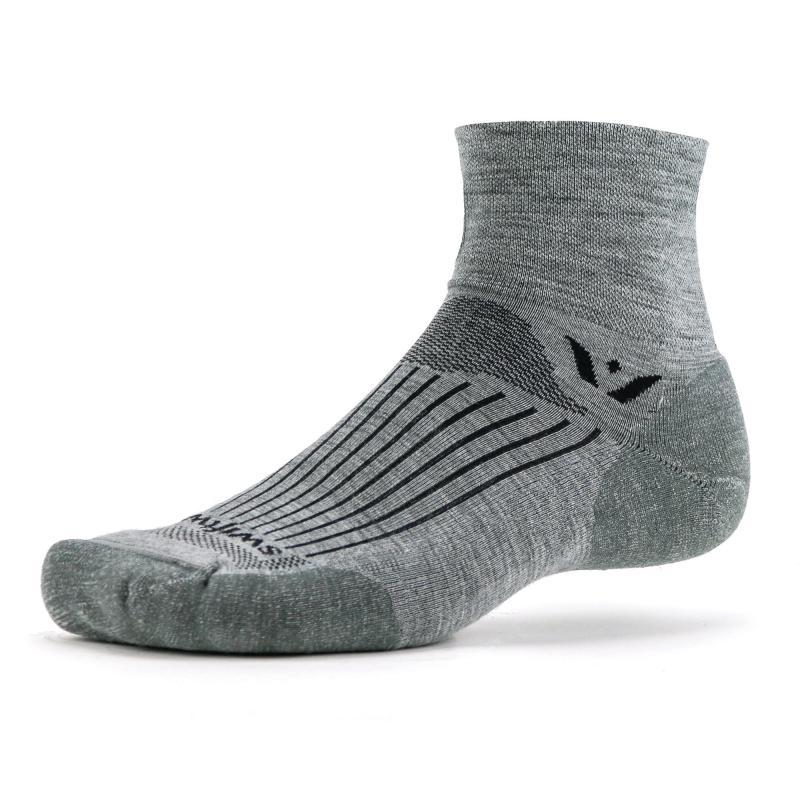 Swiftwick Pursuit Two - Quarter Socks Heather