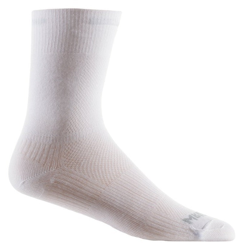 Wrightsock Coolmesh II - Crew Socks White