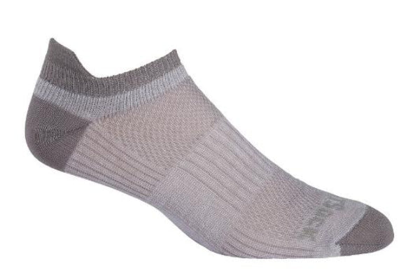 Wrightsock Coolmesh II - Tab Socks Titanium