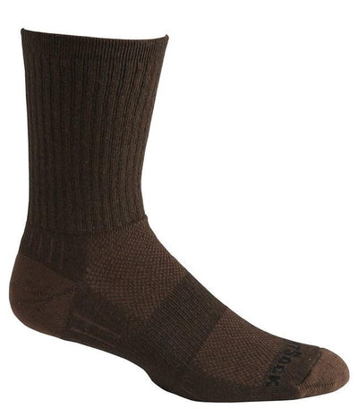 Wrightsock Hike Anti Blister System - Crew Socks Brown