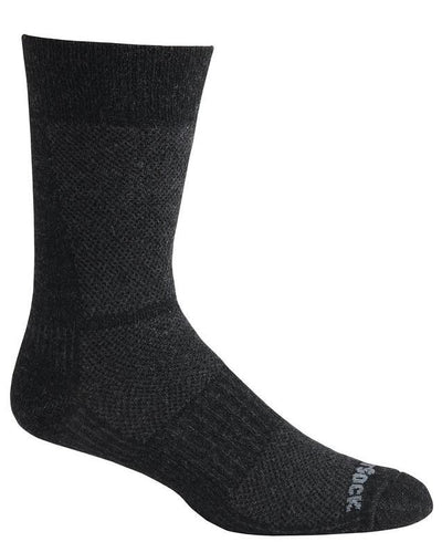 Wrightsock Light Hike Anti Blister System - Crew Socks Black