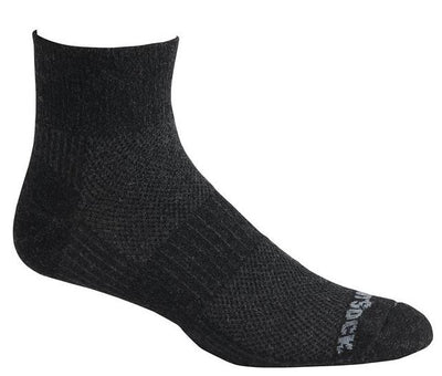 Wrightsock Light Hike Anti Blister System - Quarter Socks Black