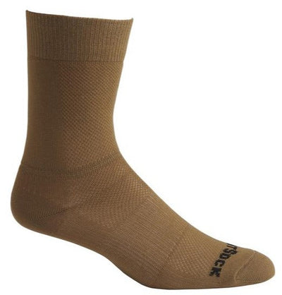 Wrightsock Escape - Crew Socks Brown